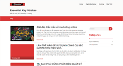 Desktop Screenshot of essentialkeystrokes.com
