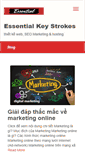 Mobile Screenshot of essentialkeystrokes.com